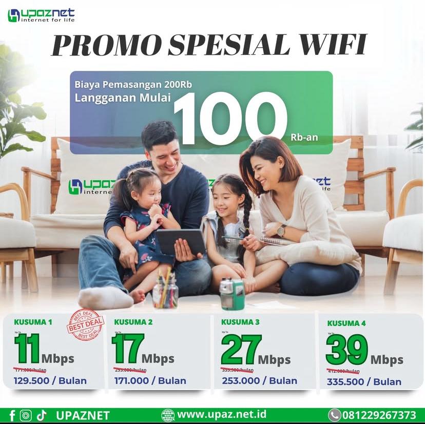 Upaznet Hadirkan Paket Internet Baru untuk Mendukung UMKM Go Digital