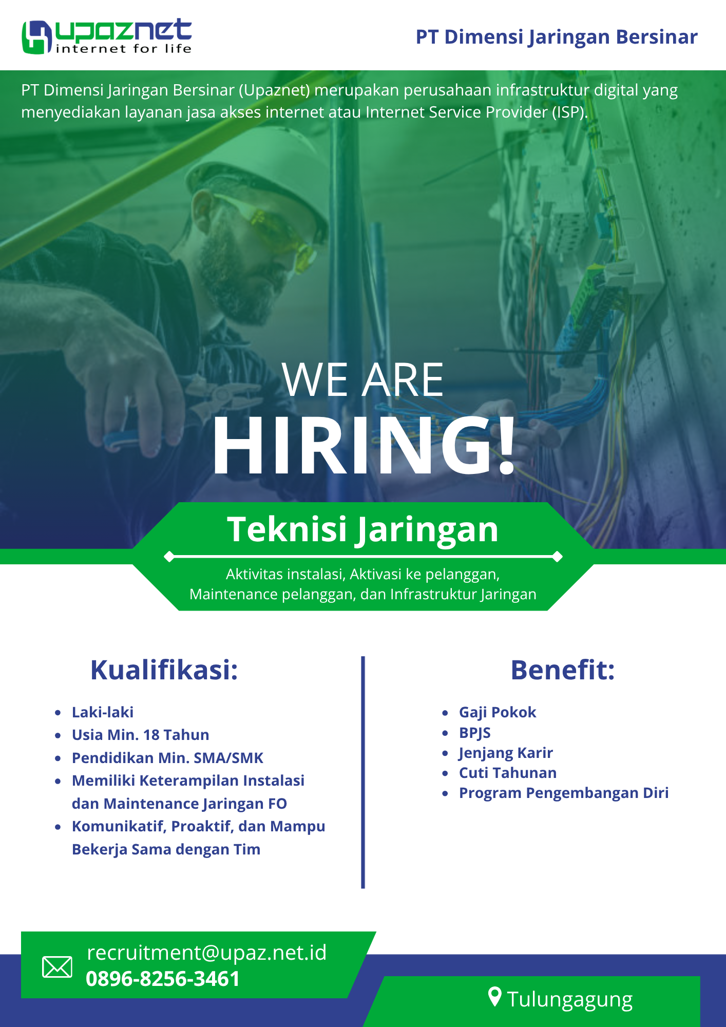 Staf Teknisi Jaringan