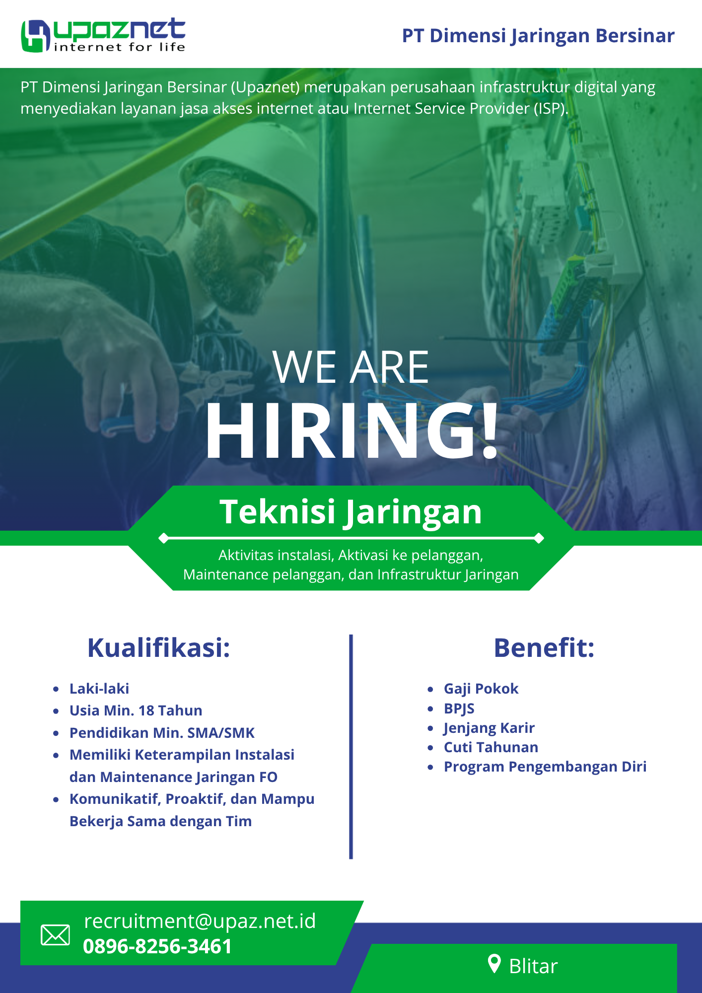 Staf Teknisi Jaringan